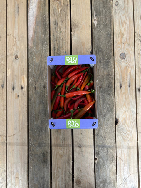 Rode pepers (biologisch)